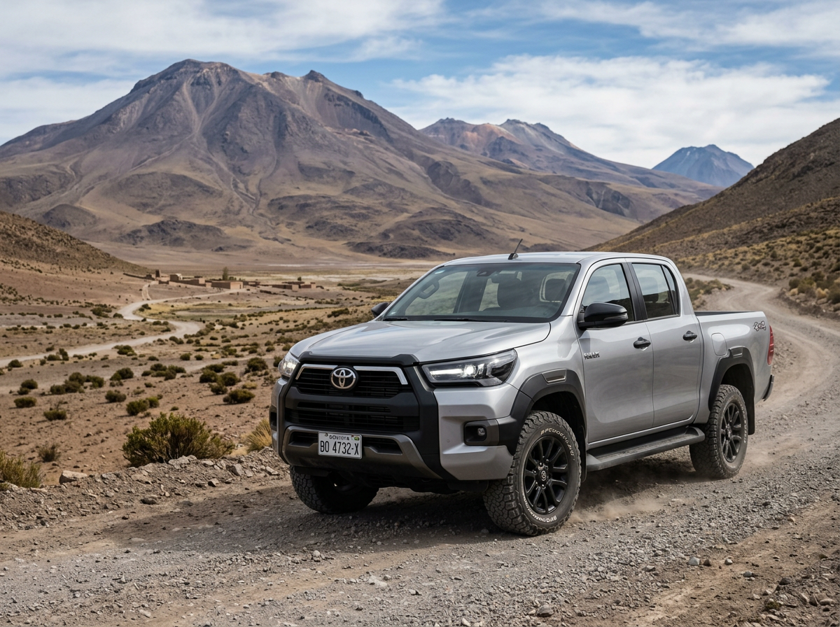 Toyota Hilux camioneta alquiler Bolivia